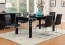 Edgewood 7Pce High Gloss Dining Suite Black