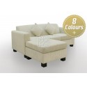 LG HB 3 Seater Chaise Fabric (Custom Made)
