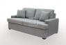 Zoom 2 Seater Fabric Sofa Grey