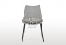 Civic C070 Fabric Dining Chair Grey