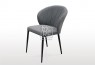 Circle C003 Velvet Dining Chair Grey