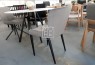 Aria Grey Velvet Dining Chair