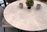 Crown 5Pce Marble Effect Round Glass Dining Suite