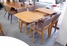 Harris 1.2m~1.5m Extension Timber Dining Table