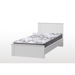 EVE CUE MDF Bed Frame White