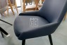Ireland C088 PU Leather Dining Chair Blue