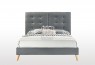 Marley Premium Fabric Bed Frame Grey