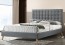 Vieda Premium Fabric Bed Frame Grey
