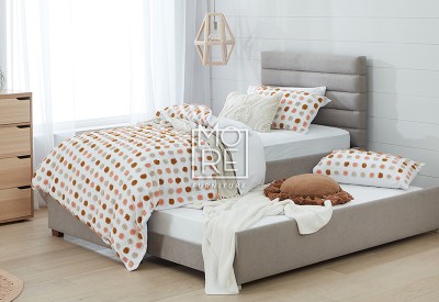Tigger Fabric Trundle Bed Frame Grey