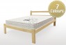 Arthur Raw Solid Pine Timber Bed Frame (Stainable)