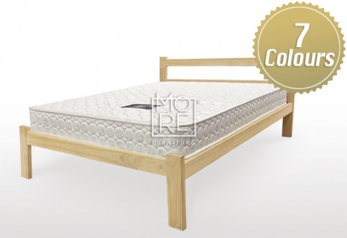 IC Arthur Raw Pine Bed (Stainable)