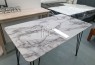 Leo Budget Faux Marble 1.2m Dining Table