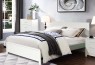 EVE CUE MDF Bed White