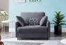 Mateo 1 Seater (1.1m) Fabric Sofa Bed with Mattress