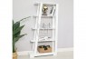 Harper 5 Tier Display Ladder Shelf White