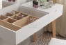Naan White Dressing Table With Chair
