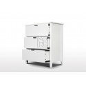 Noosa 3 Chest Of Drawers Tallboy White