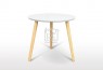 Aura 60cm Round Coffee Table White