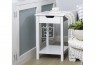 Noosa MDF Bedside Table White