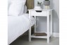 Noosa MDF Bedside Table White