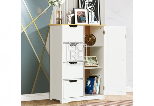 Auston Storage Cabinet with Drawers&Shelves