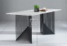MM Sarah-B Sintered Stone 1.8m Dining Table with Black Legs