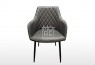 DC458 PU Leather Dining Chair Black
