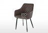 DC458 PU Leather Dining Chair Black