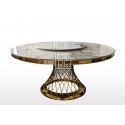 MM Earth Sintered Stone 1.5m Round Dining Table