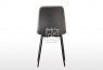 Theo Fabric Dining Chair Grey