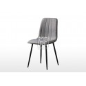Theo Fabric Dining Chair Grey