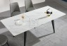 MM Nicola Extension Sintered Stone 1.8m~2.4m Dining Table