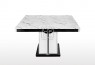 Tiffany 5Pce Marble in Foil Top Dining Suite
