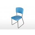 Hunt Fabric Dining Chair Blue