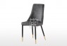 Maddison Velvet Dining Chair Charcoal