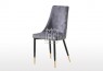 Maddison Velvet Dining Chair Grey