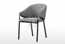 Manhattan Fabric Dining Chair Houndstooth