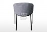 Manhattan Velvet Dining Chair Light Grey