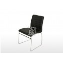 Coogee PU Leather Dining Chair Black