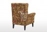 Bliss Velvet Wing Chair Chinoiserie Pheasant Digital Print