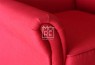 Bliss Fabric Wing Chair Fiesta Red