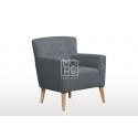 Jett Fabric Accent Chair Charcoal