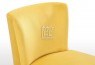 Everley Velvet Accent Chair Gold