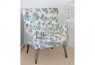 East Hampton Velvet Accent Chair Cirencester Floral