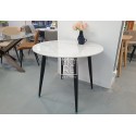 Leo Sintered Stone 1.1m Round Dining Table