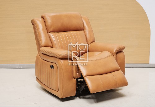 Paragon Power Motion Recliner Faux Leather Tan