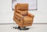 Comfort Rise Power Motion Lift Chair Faux Leather Tan
