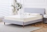Bendigo Fabric Bed Frame  Light Grey