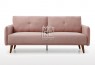 Botany Fabric 3 Seater Sofa Pink