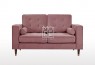 Fiona Velvet 2 Seater Sofa Pink